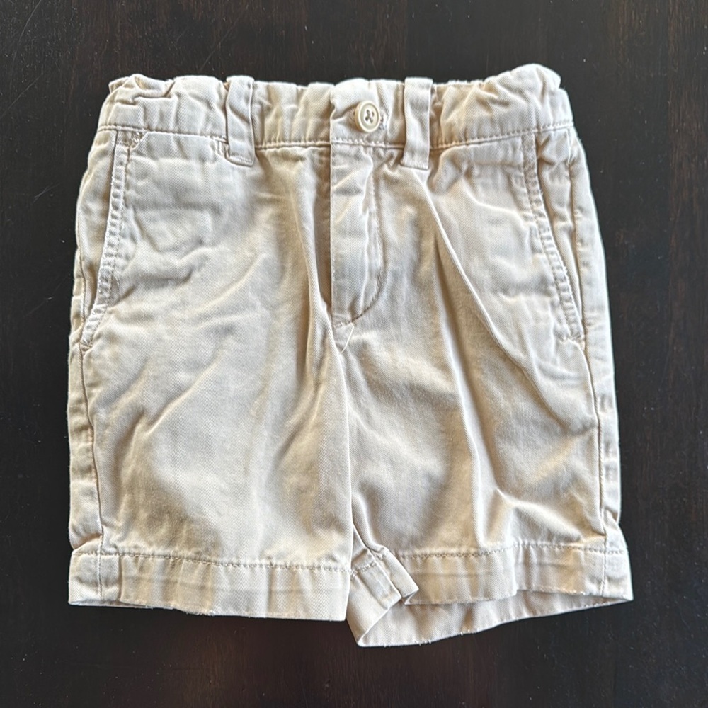 Crewcuts Tan Casual Shorts Lightweight Drawstring